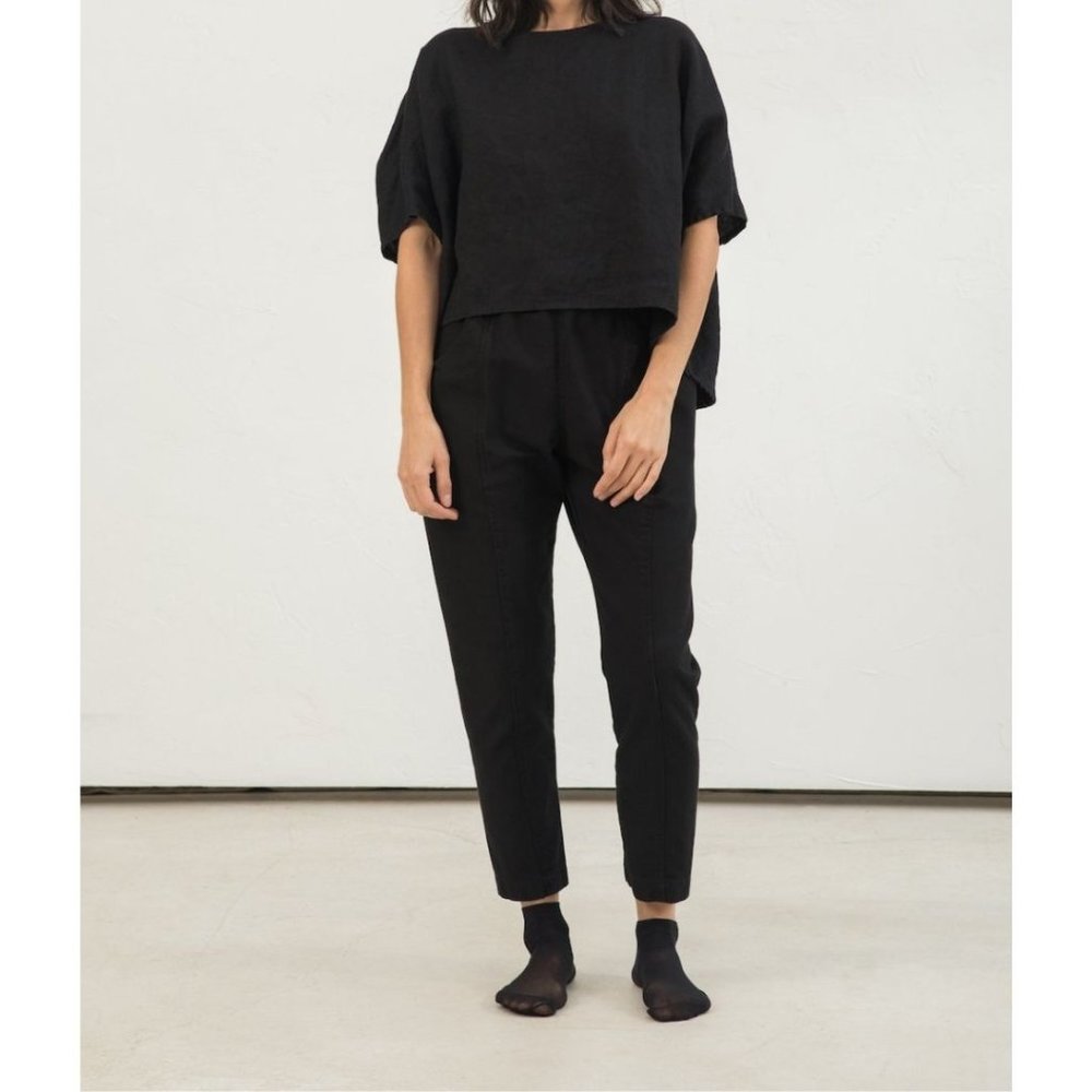 NWOT Clyde Work Pants 2-S Black Cotton Canvas